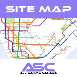 Site Map, All Sarms Canada Site Map